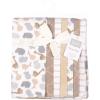 image:imageHudson Baby Unisex Baby Cotton Polyester Flannel Burp ClothsSafari Friends 7pack
