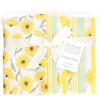 image:imageHudson Baby Unisex Baby Cotton Polyester Flannel Burp ClothsYellow Daisy 10pack