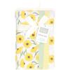 image:imageHudson Baby Unisex Baby Cotton Polyester Flannel Burp ClothsYellow Daisy 4pack