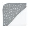 image:imageHudson Baby Unisex Baby Cotton Rich Hooded Towels Gray Modern Elephant One SizeAlphabet