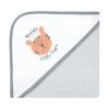 image:imageHudson Baby Unisex Baby Cotton Rich Hooded Towels Gray Modern Elephant One SizeAlphabet