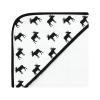 image:imageHudson Baby Unisex Baby Cotton Rich Hooded Towels Gray Modern Elephant One SizeBlack Moose