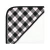 image:imageHudson Baby Unisex Baby Cotton Rich Hooded Towels Gray Modern Elephant One SizeBlack Moose