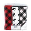 image:imageHudson Baby Unisex Baby Cotton Rich Hooded Towels Gray Modern Elephant One SizeBlack Moose