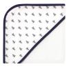 image:imageHudson Baby Unisex Baby Cotton Rich Hooded Towels Gray Modern Elephant One SizeBlue Moose