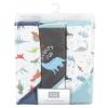 image:imageHudson Baby Unisex Baby Cotton Rich Hooded Towels Gray Modern Elephant One SizeDinosaurs