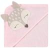 image:imageHudson Baby Unisex Baby Cotton Rich Hooded Towels Gray Modern Elephant One SizeFawn