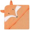 image:imageHudson Baby Unisex Baby Cotton Rich Hooded Towels Gray Modern Elephant One SizeFox