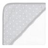 image:imageHudson Baby Unisex Baby Cotton Rich Hooded Towels Gray Modern Elephant One SizeGray Modern Elephant