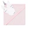 image:imageHudson Baby Unisex Baby Cotton Rich Hooded Towels Gray Modern Elephant One SizePink Unicorn