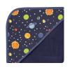 image:imageHudson Baby Unisex Baby Cotton Rich Hooded Towels Gray Modern Elephant One SizeSolar System