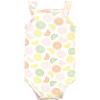 image:imageHudson Baby Unisex Baby Cotton Sleeveless BodysuitsCitrus Orange