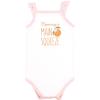 image:imageHudson Baby Unisex Baby Cotton Sleeveless BodysuitsCitrus Orange