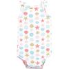 image:imageHudson Baby Unisex Baby Cotton Sleeveless BodysuitsCoral Mint Mermaid