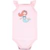 image:imageHudson Baby Unisex Baby Cotton Sleeveless BodysuitsCoral Mint Mermaid