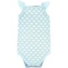 image:imageHudson Baby Unisex Baby Cotton Sleeveless BodysuitsCoral Mint Mermaid