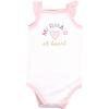 image:imageHudson Baby Unisex Baby Cotton Sleeveless BodysuitsCoral Mint Mermaid