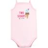 image:imageHudson Baby Unisex Baby Cotton Sleeveless BodysuitsGirl Ice Cream Truck