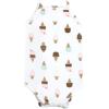 image:imageHudson Baby Unisex Baby Cotton Sleeveless BodysuitsGirl Ice Cream Truck