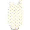 image:imageHudson Baby Unisex Baby Cotton Sleeveless BodysuitsNavy Lemon