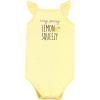 image:imageHudson Baby Unisex Baby Cotton Sleeveless BodysuitsNavy Lemon