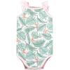 image:imageHudson Baby Unisex Baby Cotton Sleeveless BodysuitsPalm Flamingo