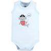 image:imageHudson Baby Unisex Baby Cotton Sleeveless BodysuitsPirate Shark