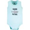image:imageHudson Baby Unisex Baby Cotton Sleeveless BodysuitsShark Patrol