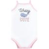 image:imageHudson Baby Unisex Baby Cotton Sleeveless BodysuitsWhaley Cute Girl