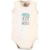 image:imageHudson Baby Unisex Baby Cotton Sleeveless BodysuitsZoo Animals