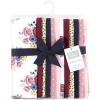 image:imageHudson Baby Unisex Baby Flannel Burp Cloth 12pk Fun Desert One SizeBlush Navy Floral