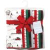 image:imageHudson Baby Unisex Baby Flannel Burp Cloth 12pk Fun Desert One SizeChristmas Scene