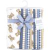 image:imageHudson Baby Unisex Baby Flannel Burp Cloth 12pk Fun Desert One SizeGentleman Bear