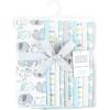 image:imageHudson Baby Unisex Baby Flannel Burp Cloth 12pk Fun Desert One SizeNeutral New Elephant