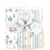image:imageHudson Baby Unisex Baby Flannel Burp Cloth 12pk Fun Desert One SizeNeutral Woodland Pals