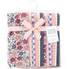 image:imageHudson Baby Unisex Baby Flannel Burp Cloth 12pk Fun Desert One SizePink Blue Pretty Floral