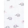 image:imageHudson Baby Unisex Baby Flannel Burp Cloth 12pk Fun Desert One SizePink Gray Elephant