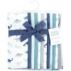 image:imageHudson Baby Unisex Baby Flannel Burp Cloth 12pk Fun Desert One SizeSoft Teal Dino