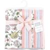 image:imageHudson Baby Unisex Baby Flannel Burp Cloth 12pk Fun Desert One SizeVintage Blossom