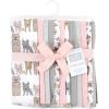 image:imageHudson Baby Unisex Baby Flannel Burp Cloth 12pk Fun Desert One SizeWild Forest Pink