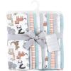 image:imageHudson Baby Unisex Baby Flannel Burp Cloth 12pk Fun Desert One SizeZoo Animals
