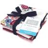 image:imageHudson Baby Unisex Baby Flannel Cotton Washcloths Cowboy 10 Pack One SizeBlush Navy Floral 12pk