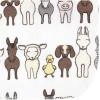 image:imageHudson Baby Unisex Baby Flannel Cotton Washcloths Cowboy 10 Pack One SizeFarm Friends Grey 10pack