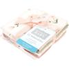 image:imageHudson Baby Unisex Baby Flannel Cotton Washcloths Cowboy 10 Pack One SizePink Dainty Floral 10 Pack