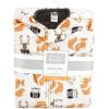 image:imageHudson Baby Unisex Baby Mink with Sherpa Inner Sleeping Bag Sack Blanket Whimsical Unicorn 612 MonthsBoy Forest