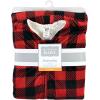 image:imageHudson Baby Unisex Baby Mink with Sherpa Inner Sleeping Bag Sack Blanket Whimsical Unicorn 612 MonthsBuffalo Plaid