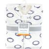 image:imageHudson Baby Unisex Baby Mink with Sherpa Inner Sleeping Bag Sack Blanket Whimsical Unicorn 612 MonthsFootball
