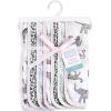 image:imageHudson Baby Unisex Baby Muslin Burp Cloth 7pk One SizeModern Pink Safari