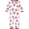 image:imageHudson Baby Unisex Baby Premium Quilted CoverallsAutumn Rose