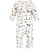 image:imageHudson Baby Unisex Baby Premium Quilted CoverallsForest Animals